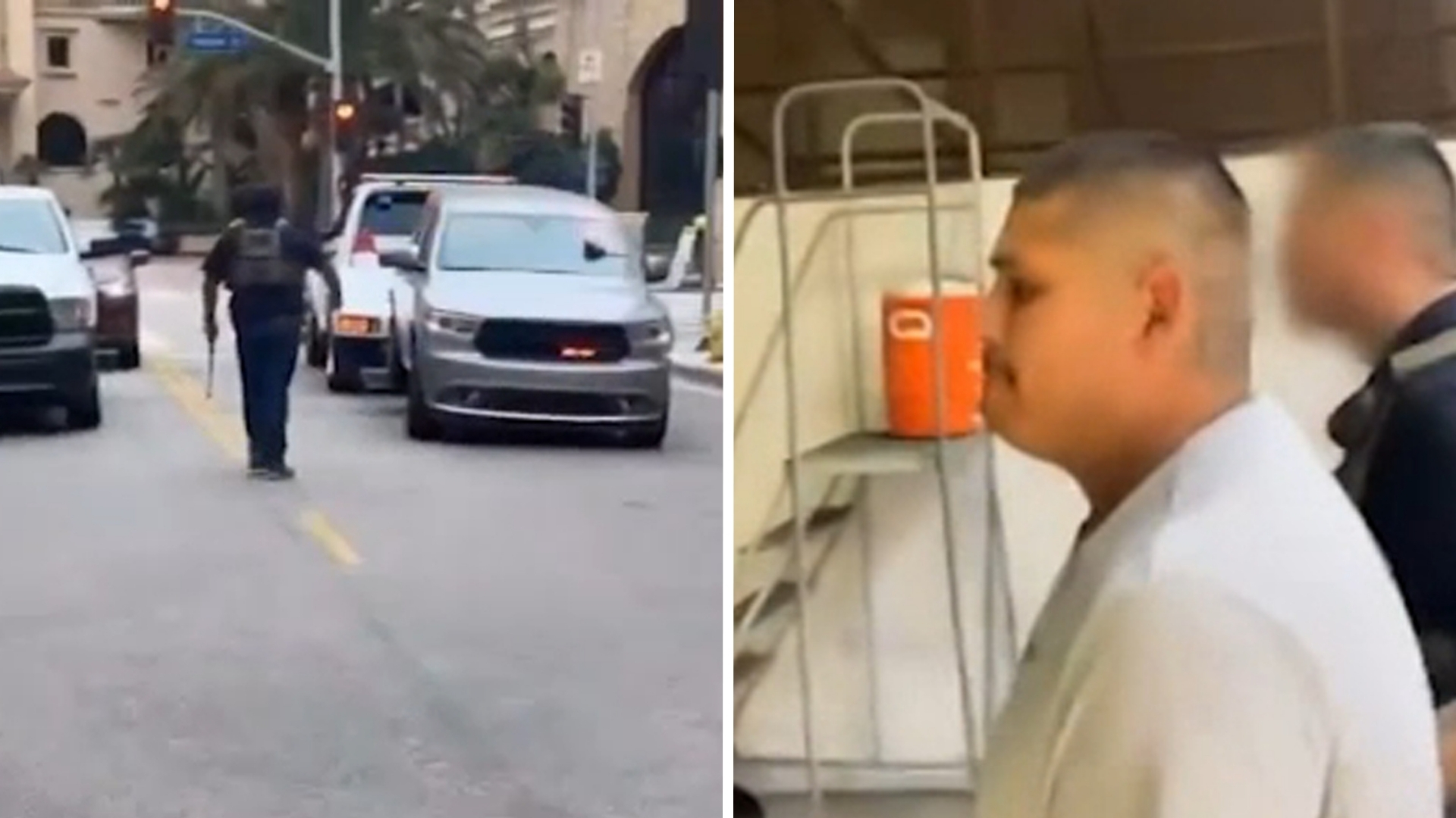 Man accused of illegally towing ICE SUV during raid found not guilty